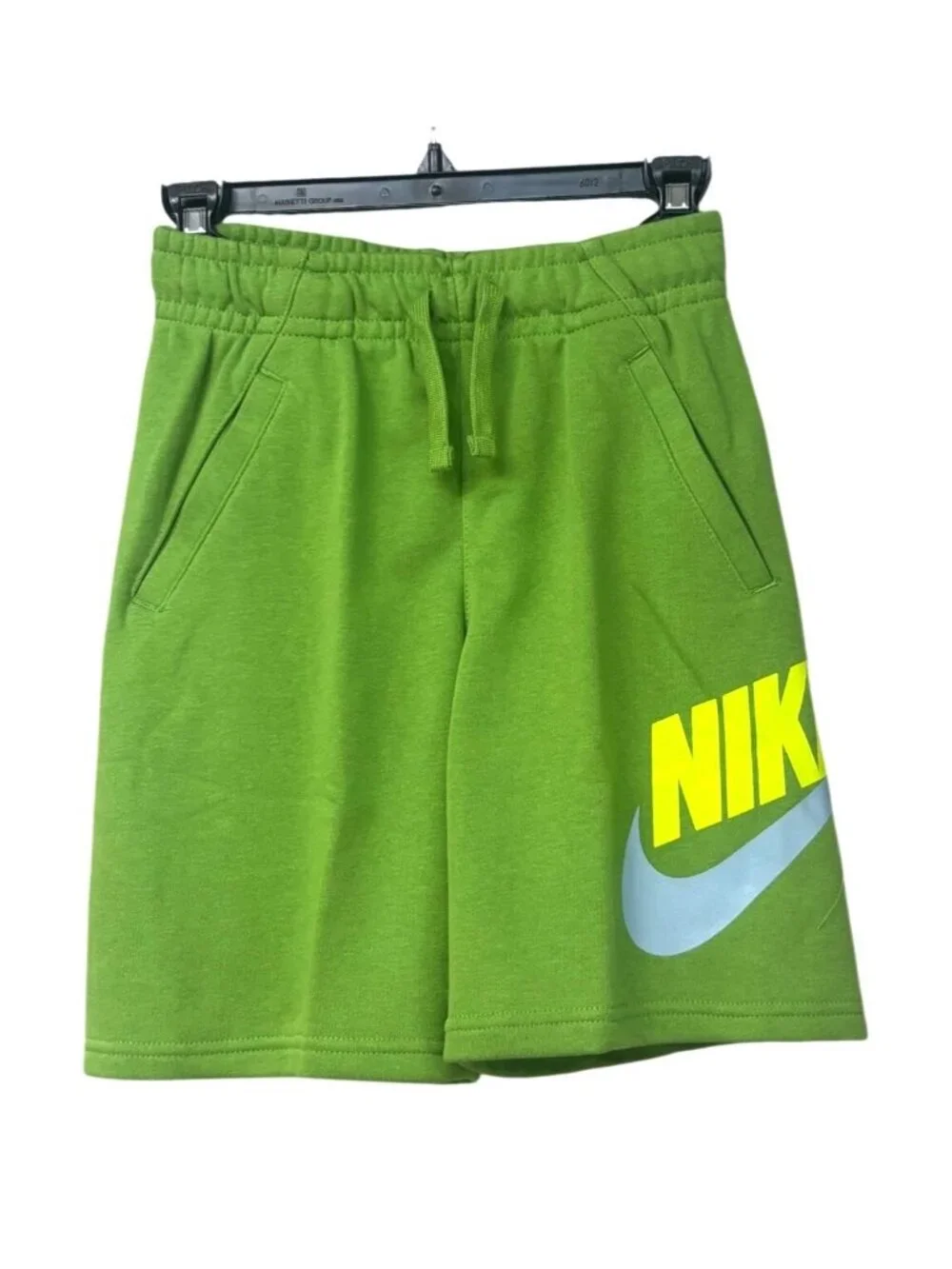Nike Kid’s Sportswear HBR Club Fleece Shorts, Chlorophyll, Boy's Sz. M